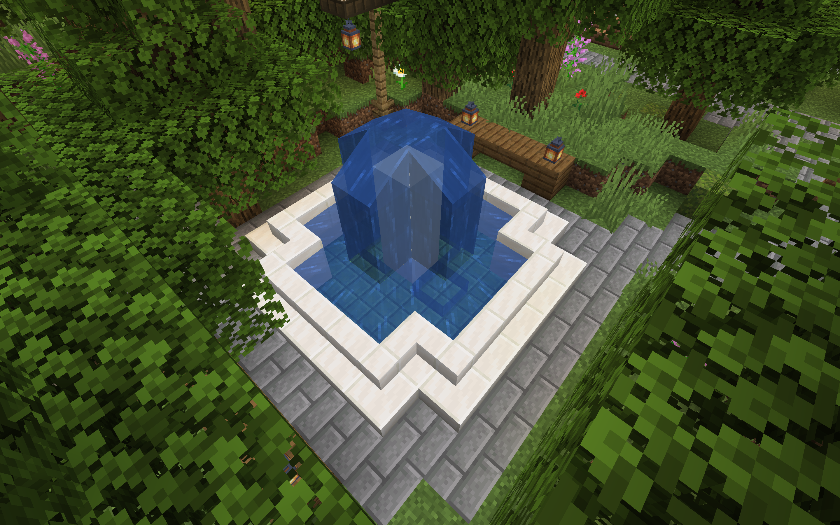 ASLA Minecraft Post-Event DASH Water Fountain